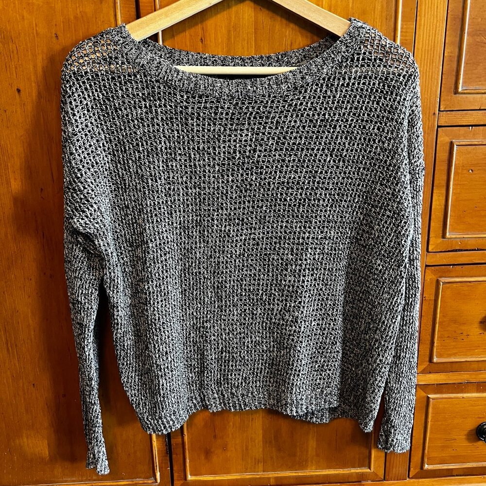 Eileen Fisher Medium open weave sweater